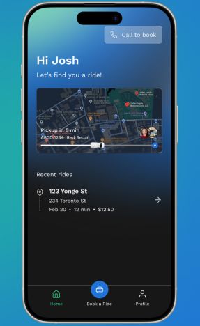 NEMT Software Case Study Mobile Screenshot Mobile Screenshot 2