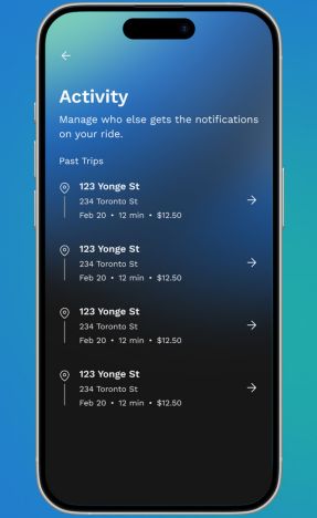 NEMT Software Case Study Mobile Screenshot Mobile Screenshot 5
